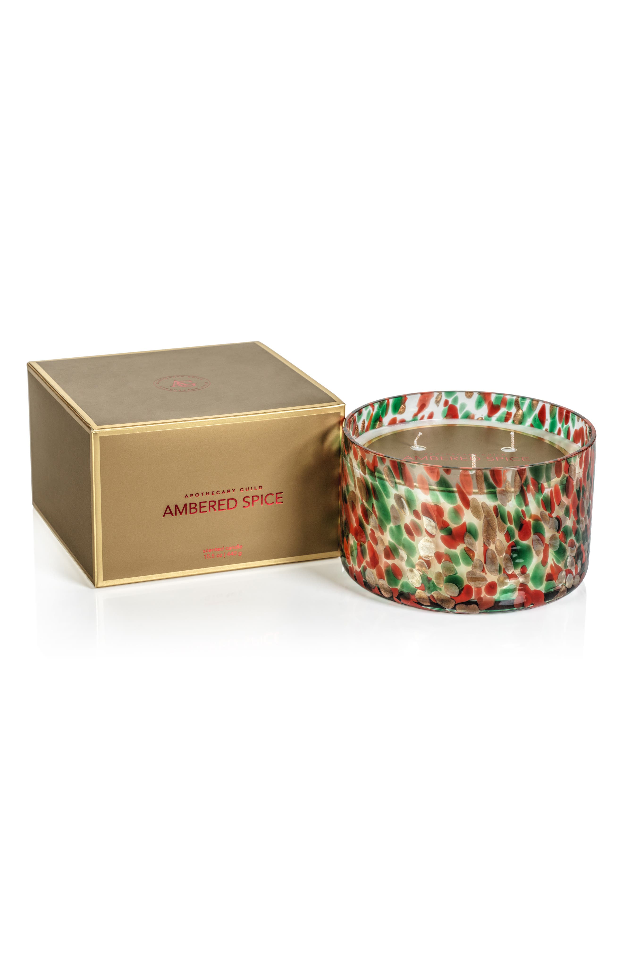 Ambered Spice Spangled Three-Wick Jar Candle | Nordstromrack