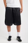 Y-3 Regular Fit Satin Shorts