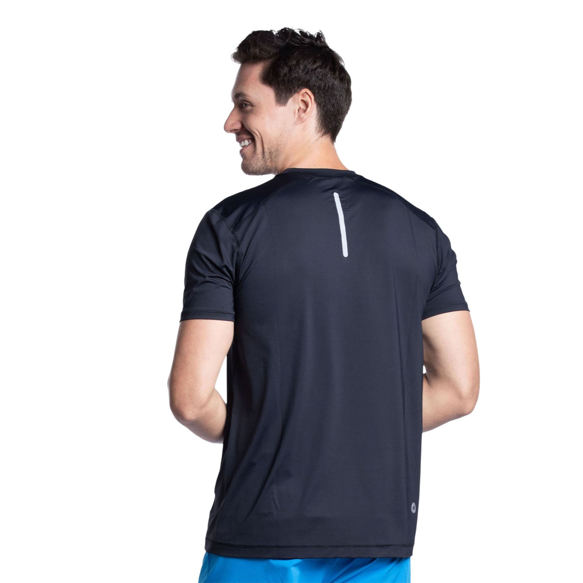 Men's Short Sleeve Crew Sun Shirt - image 2