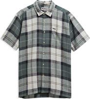 Barbour Croft Short Sleeve Linen Blend Shirt
