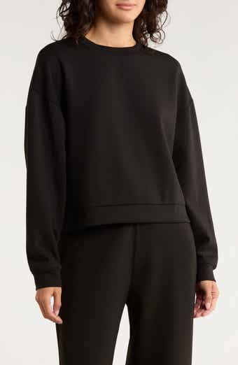X by Gottex Scuba Knit Activewear Sweatshirt