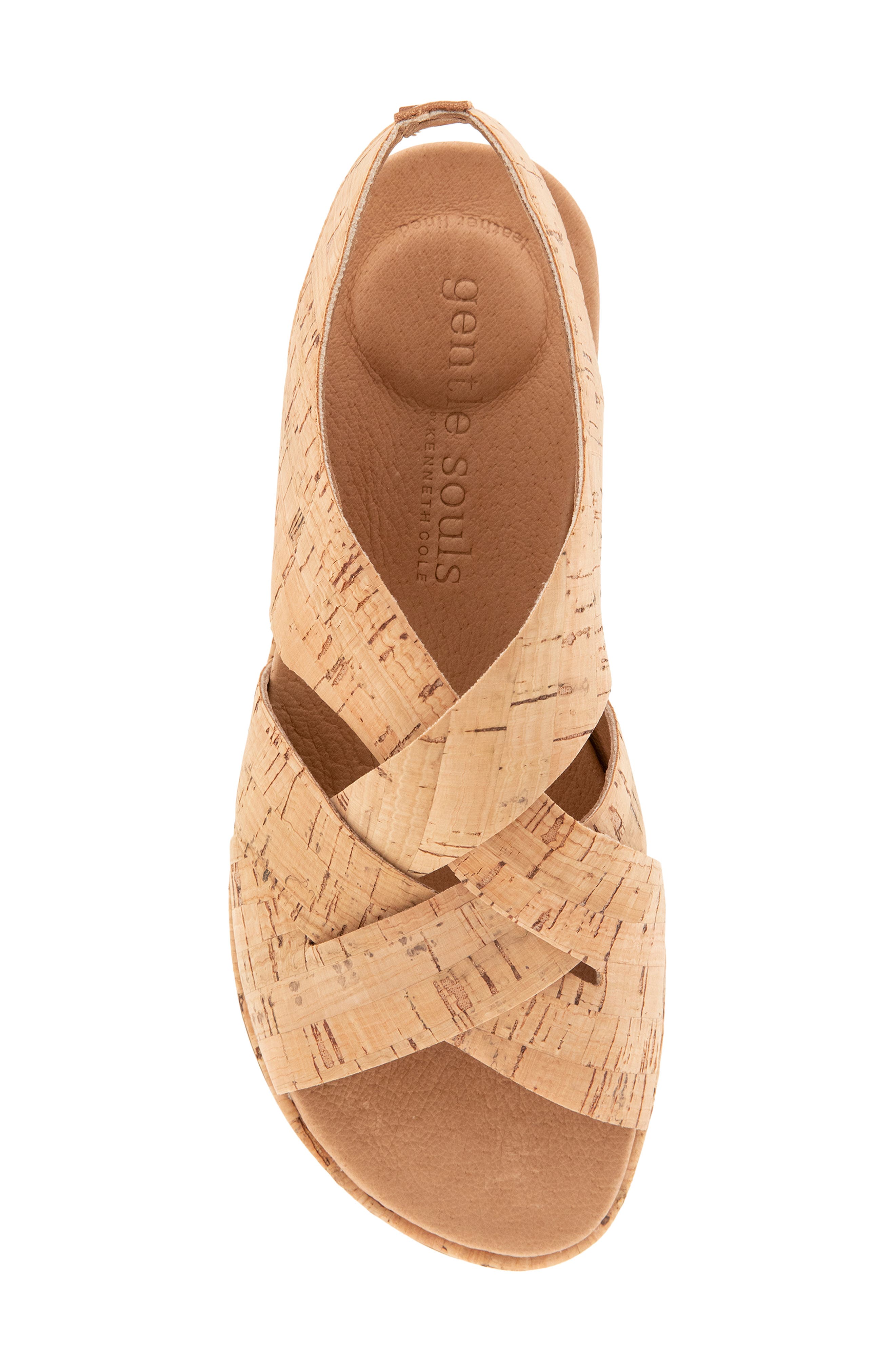 Laken Slingback Sandal, Alternate, color, NATURAL CORK