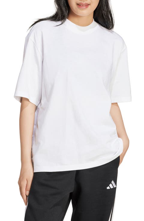 Essentials Contemporary Logo Boyfriend T-Shirt