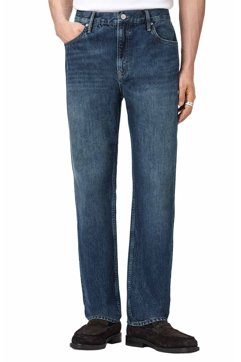 Reid Straight Leg Jeans, Main, color, INDIGO BLUE