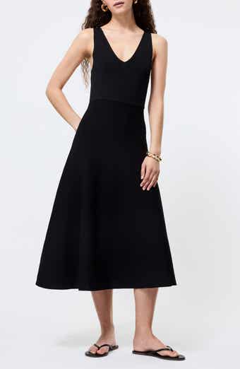French Connection Knit Fit & Flare Midi Dress
