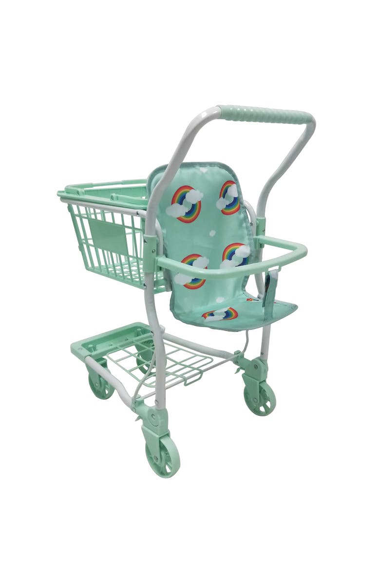 Roma Prams Rupert Shopping Trolley Toy, Alternate, color, Green