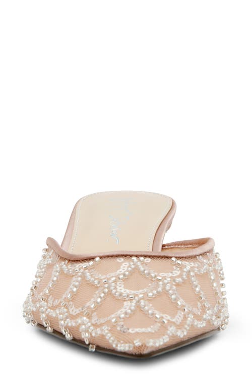 Betsey Johnson Ellis Sequin Mule In Sand
