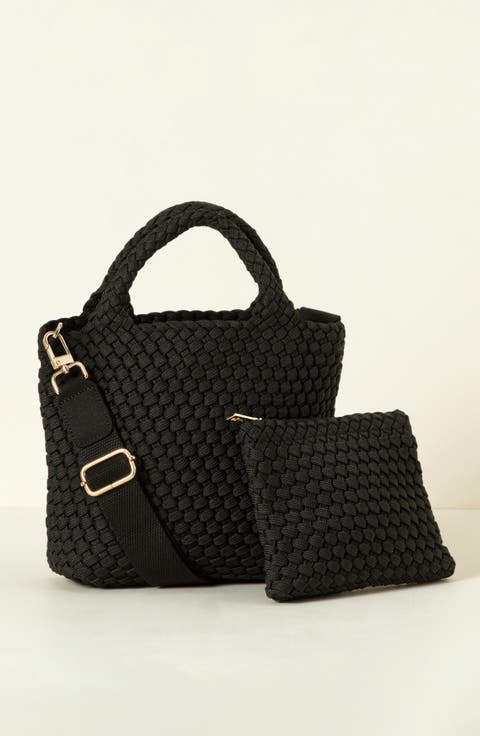 Woven Shoelace Crossbody by Sol and Selene INC