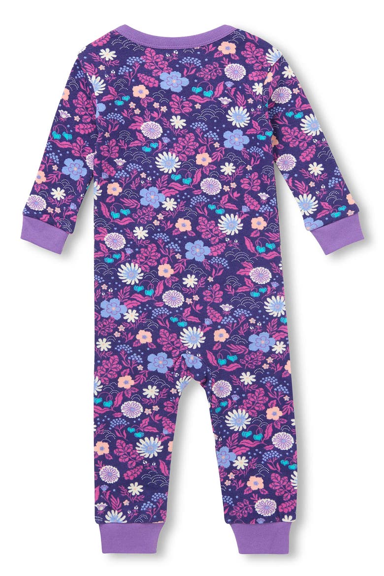 Kids' Tiny Flowers Organic Cotton Coverall, Alternate, color, CHIVE BLOSSOM