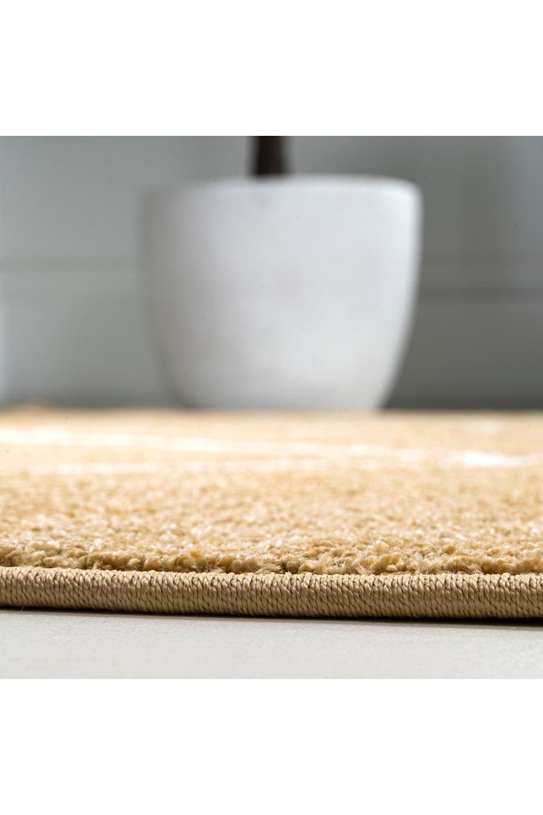 Cole Minimalist Diamond Trellis Area Rug, Alternate, color, Gold/White