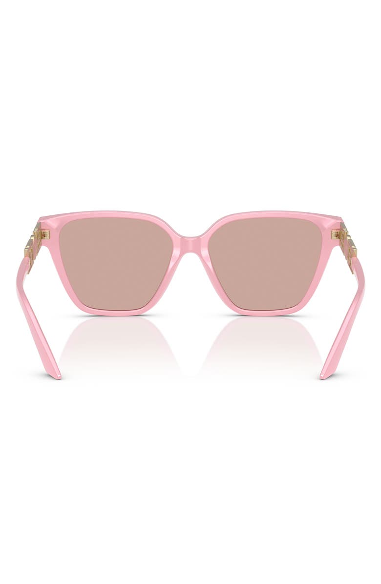 Versace 56mm Butterfly Sunglasses, Alternate, color, Pink Gradient