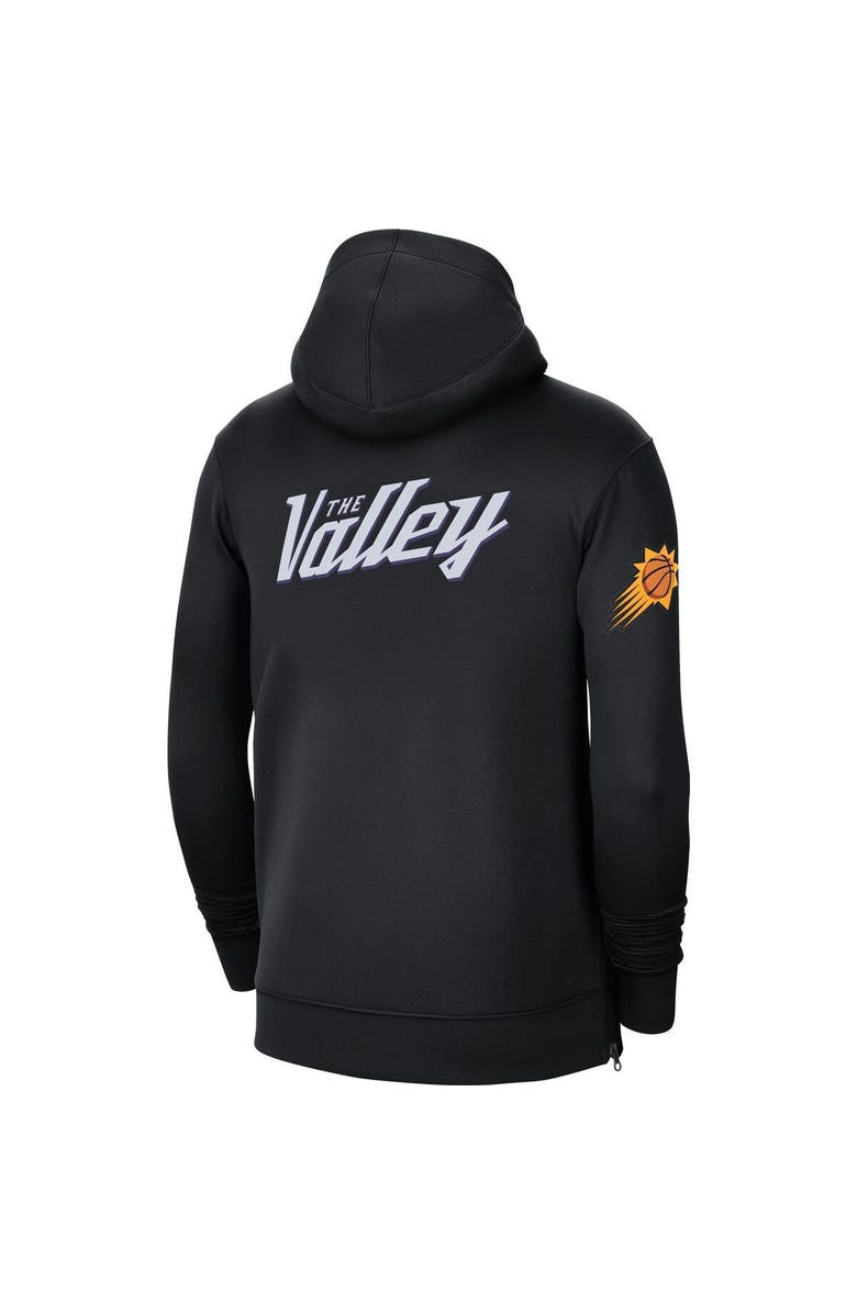 Nike Men's Nike Black Phoenix Suns 2020/21 City Edition Showtime Performance Full-Zip Hoodie, Alternate, color, 