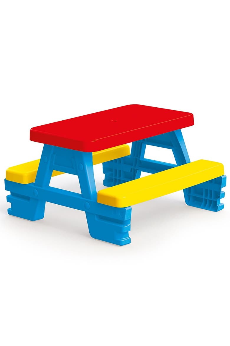 Children's Picnic Table With 4 Benches, Main, color, Multicolored