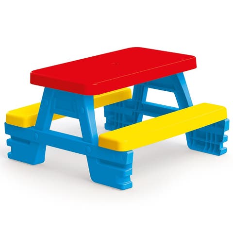 Children's Picnic Table With 4 Benches