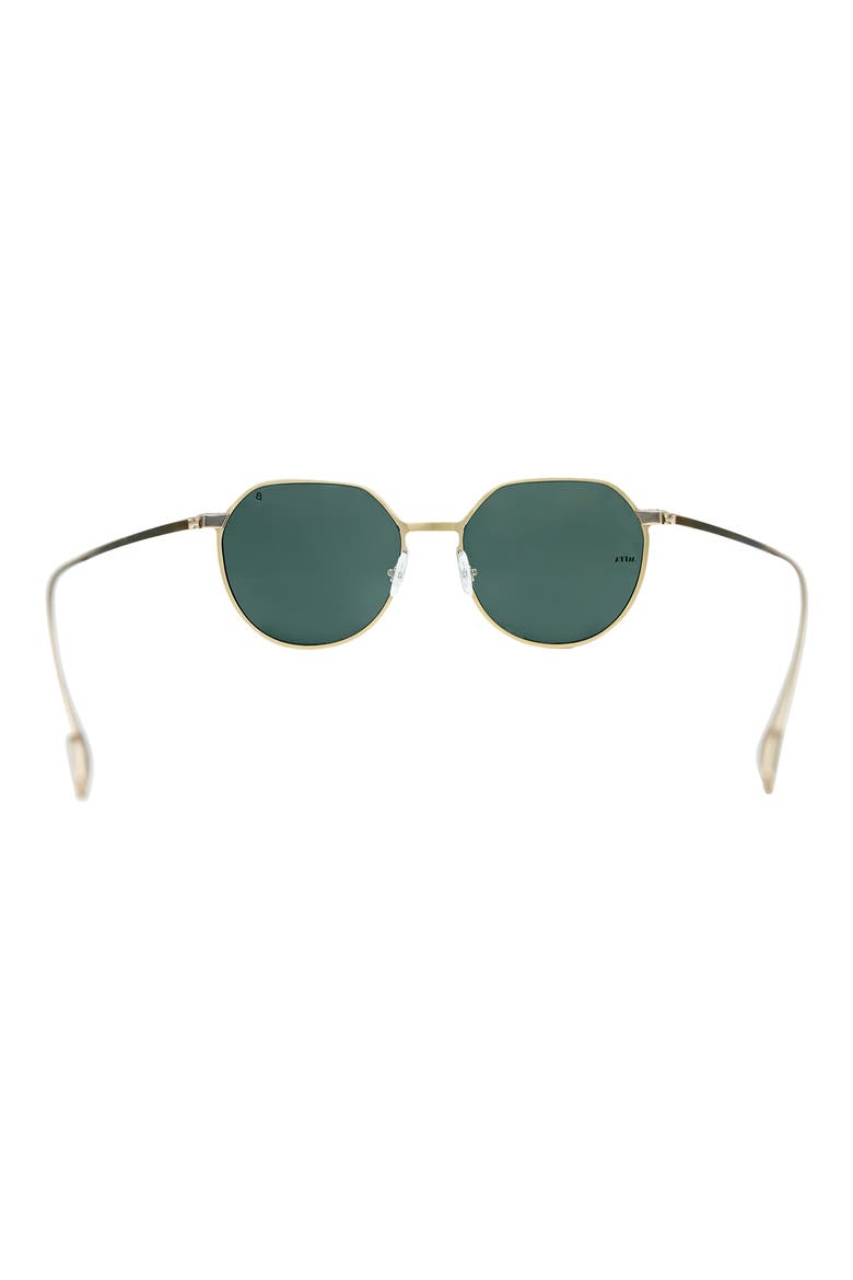 53mm Round Sunglasses, Alternate, color, GOLD/ MATTE GOLD