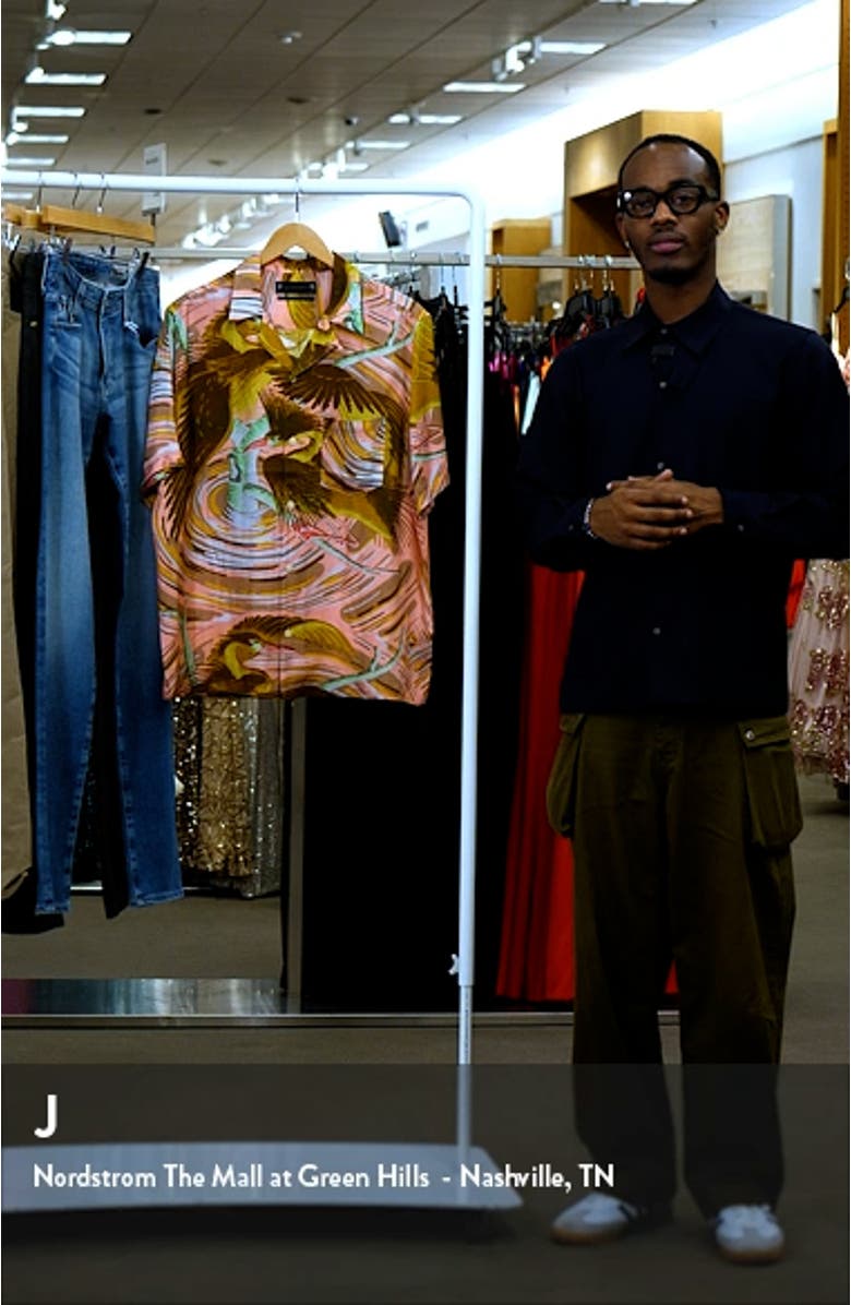 Matsuri Short Sleeve Camp Shirt, sales video thumbnail