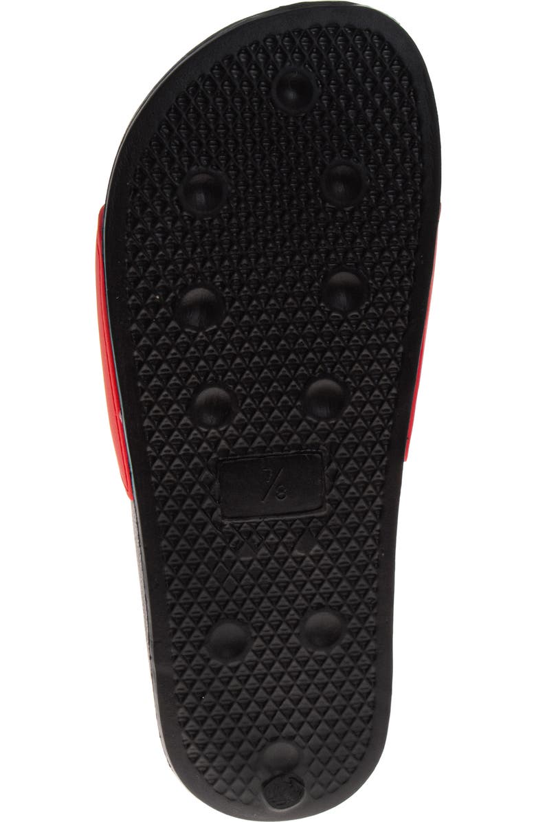 Coca Cola Cola-Cola<sup>®</sup> Slide Sandal, Alternate, color, Red Black