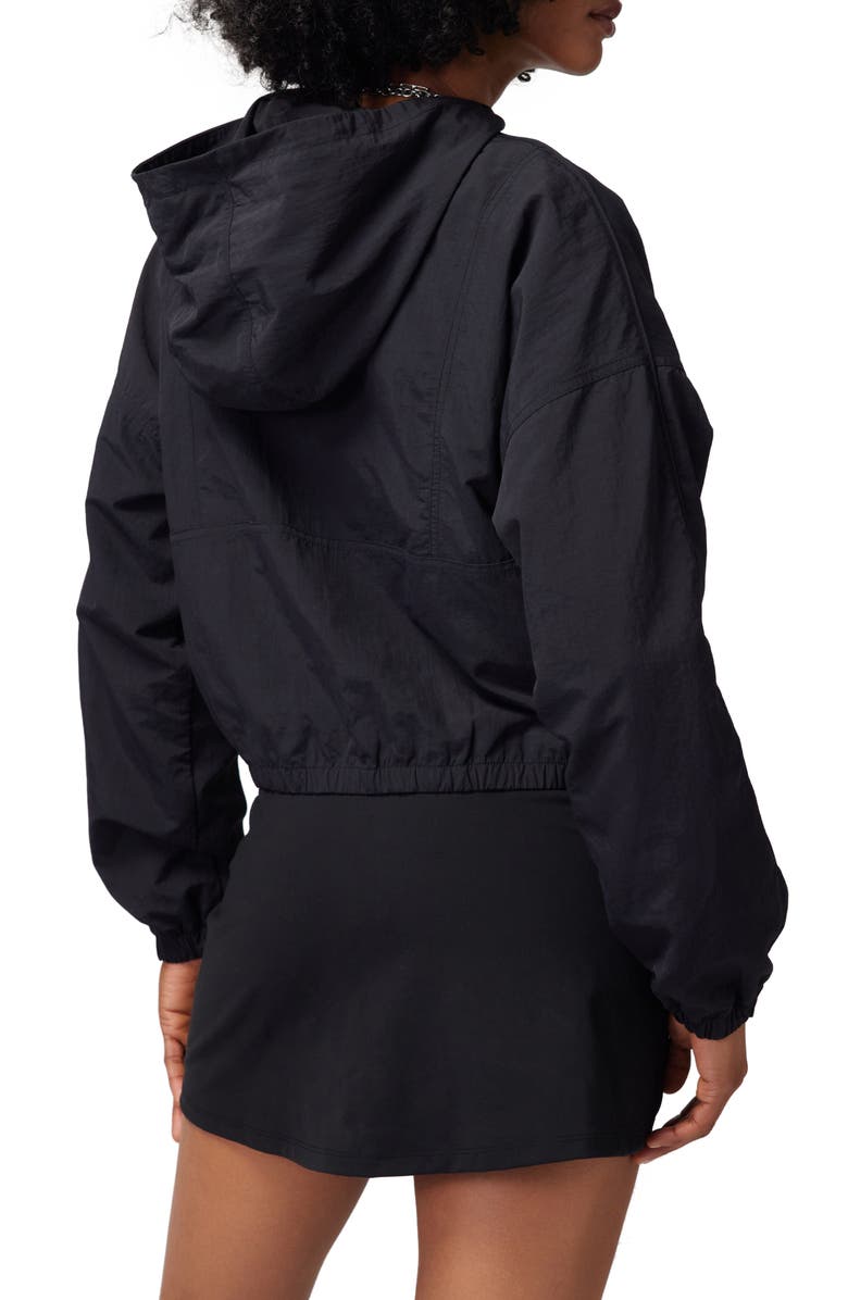 Spiritual Gangster Journey Active Zip-Up Hooded Jacket, Alternate, color,