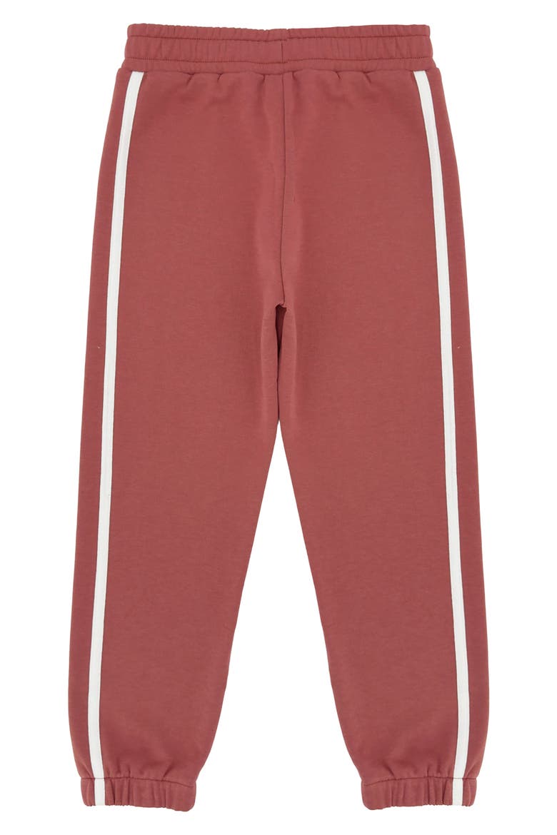 Kids' Wyatt Cotton Blend Track Joggers, Alternate, color, CANYON RED