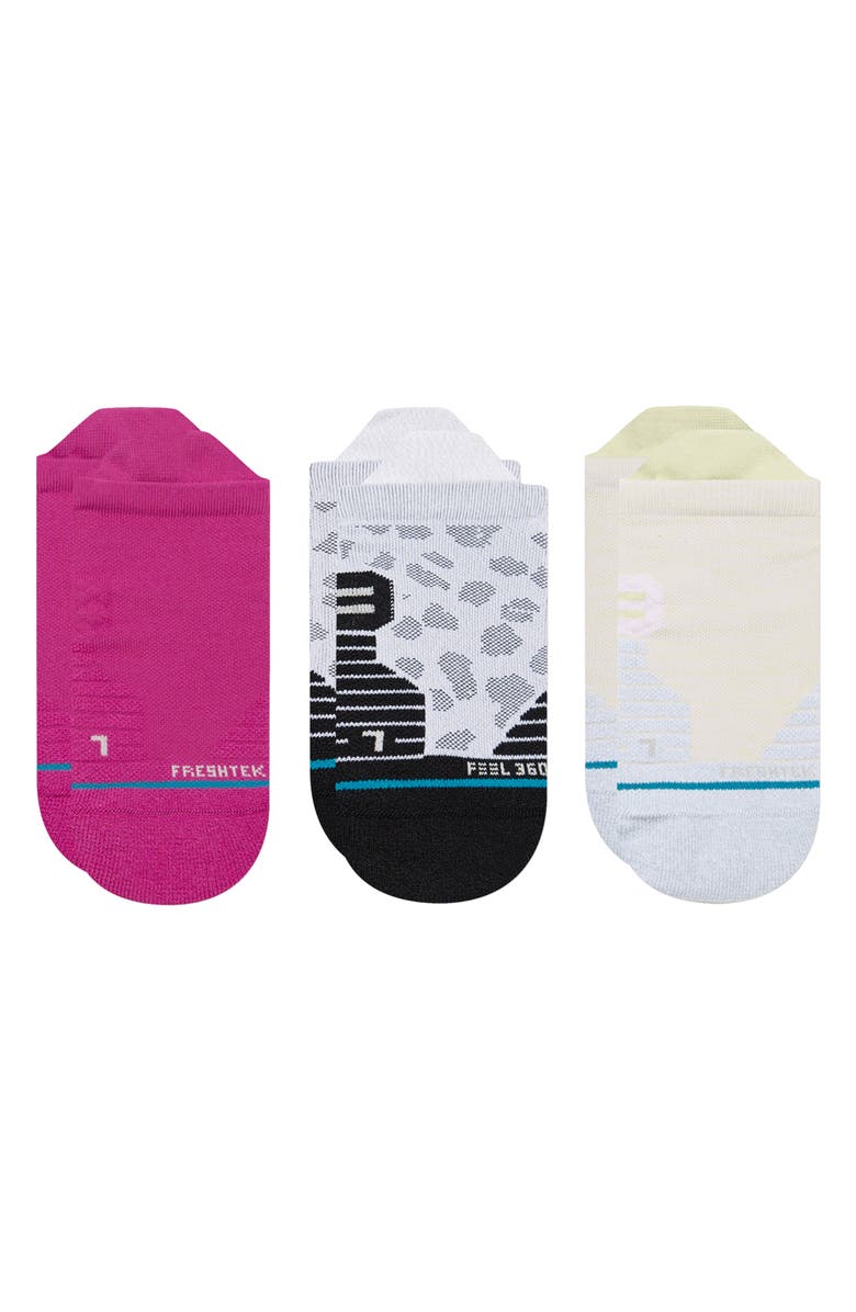 Stance On the Go Assorted 3-Pack Tab Socks, Main, color, 