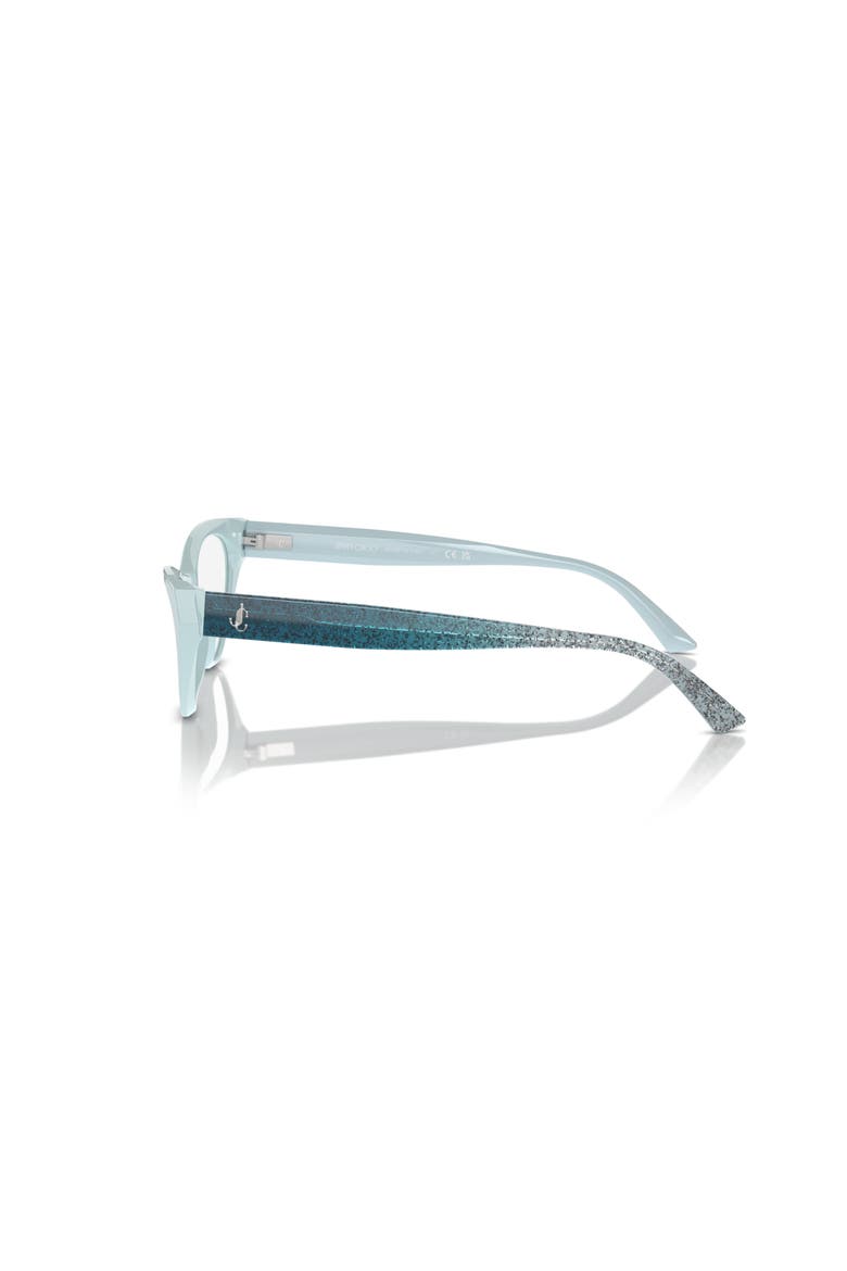 53mm Cat Eye optical glasses, Alternate, color, Blue