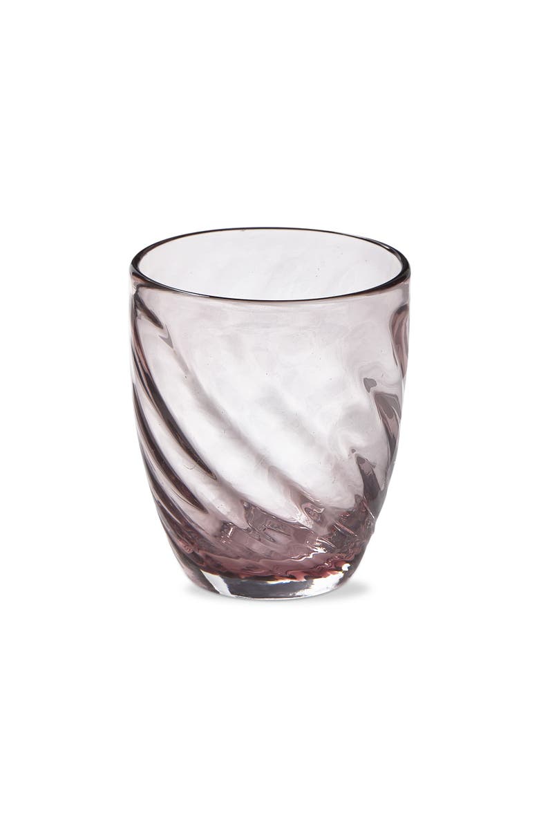 tag Optic Everything Glass Solid Pink Beverage Glassware Set, Main, color, Pink