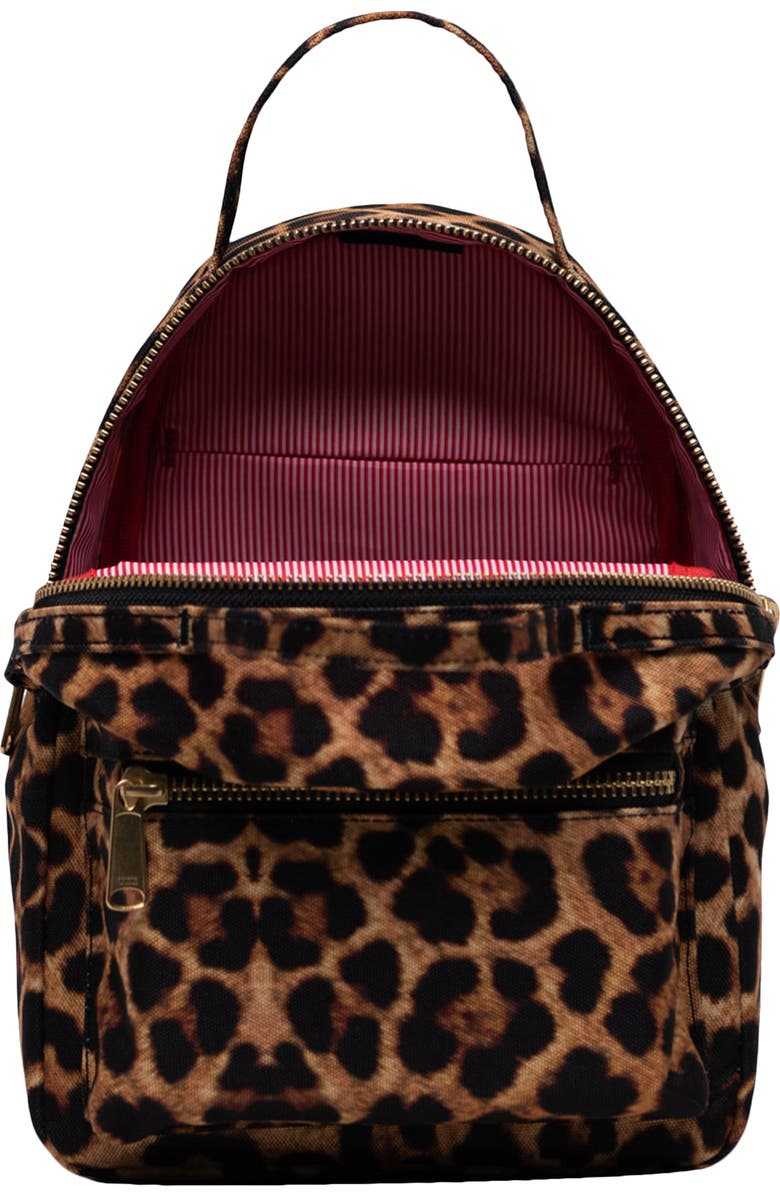 Herschel Supply Co. Mini Nova Backpack, Alternate, color, Leopard Black