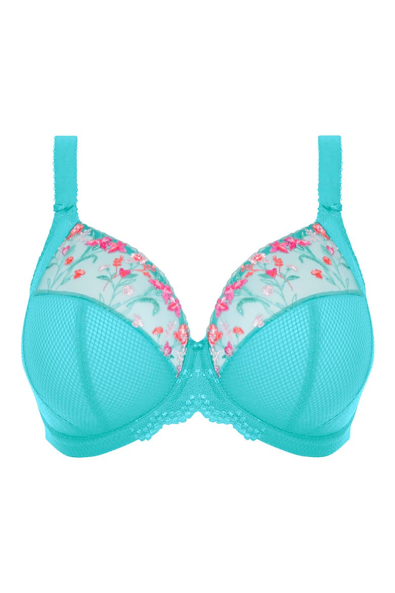 Charley Full Figure Underwire Plunge Bra, Alternate, color, TAHITI