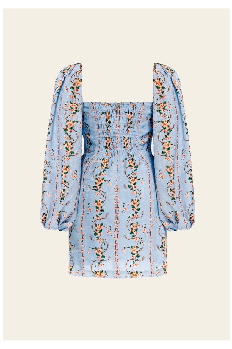 Lorena  Navegante Mini Dress, Alternate, color, Blue