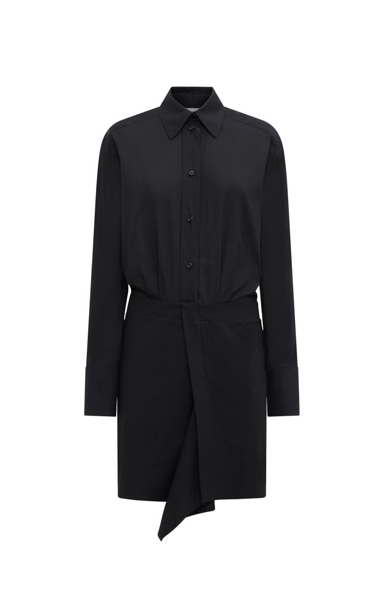 Callas Milano GEMMINI Wrap shirt dress, Main, color, Black