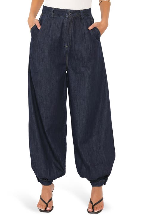 Melita High Waist Balloon Leg Jeans