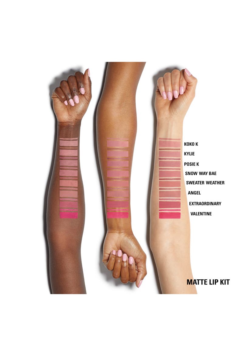 Matte Lip Kit, Alternate, color, POSIE K