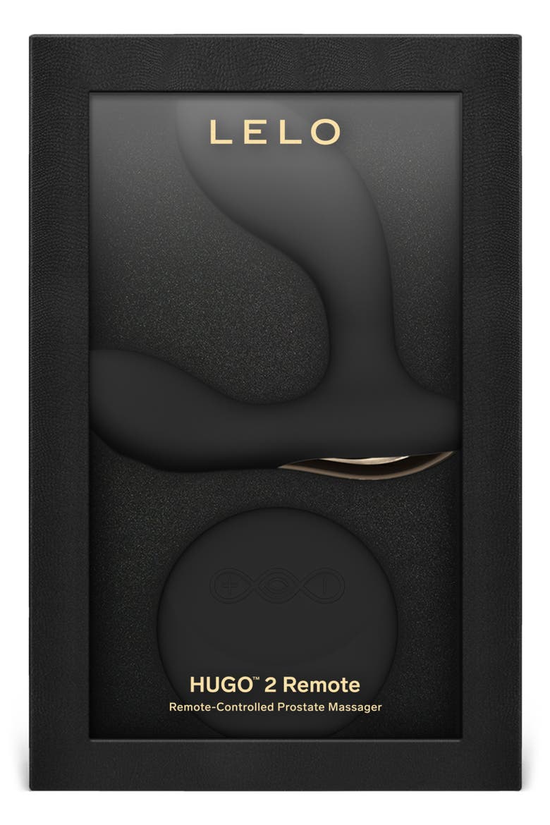 Hugo 2 Remote Controlled Prostate Massager, Alternate, color, BLACK