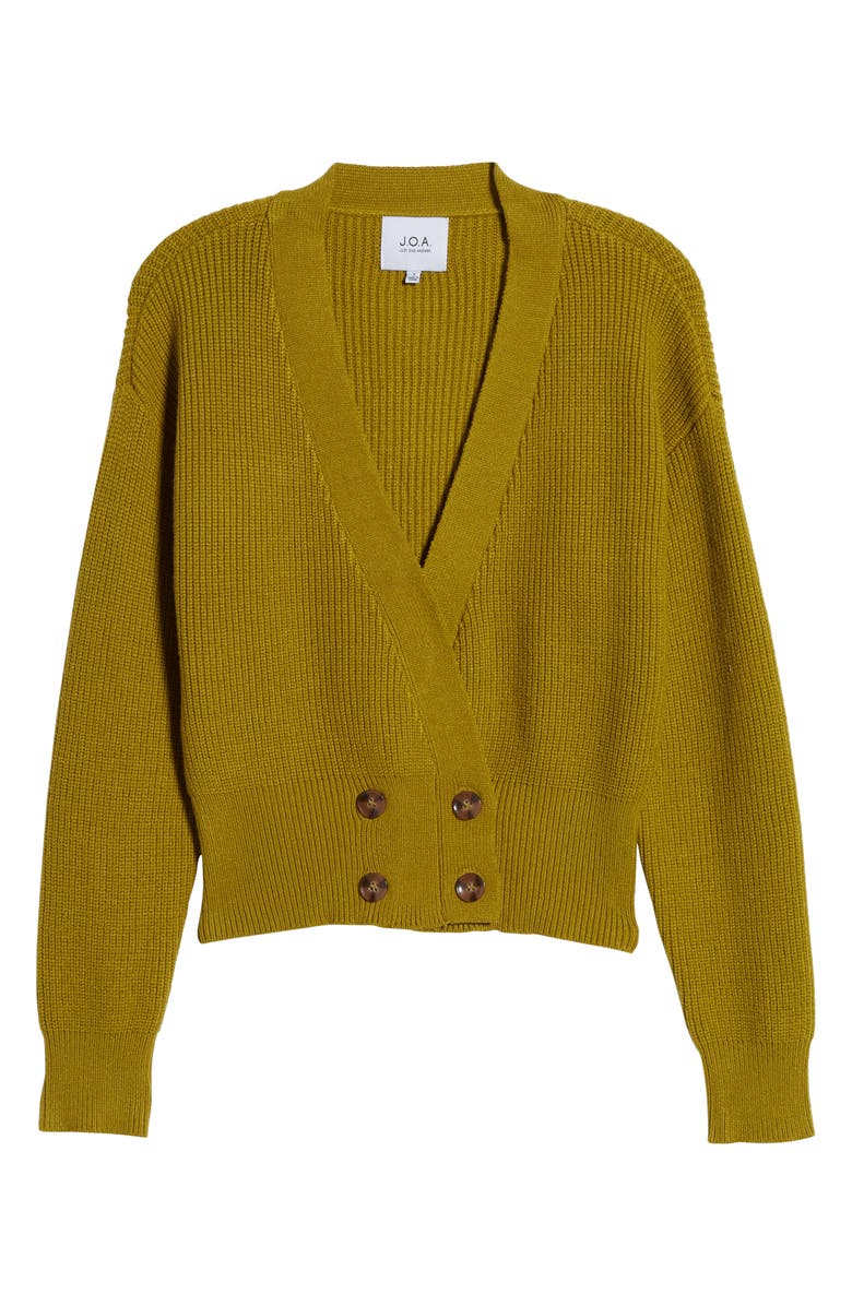 J.O.A. Double Breasted Cardigan, Alternate, color, 