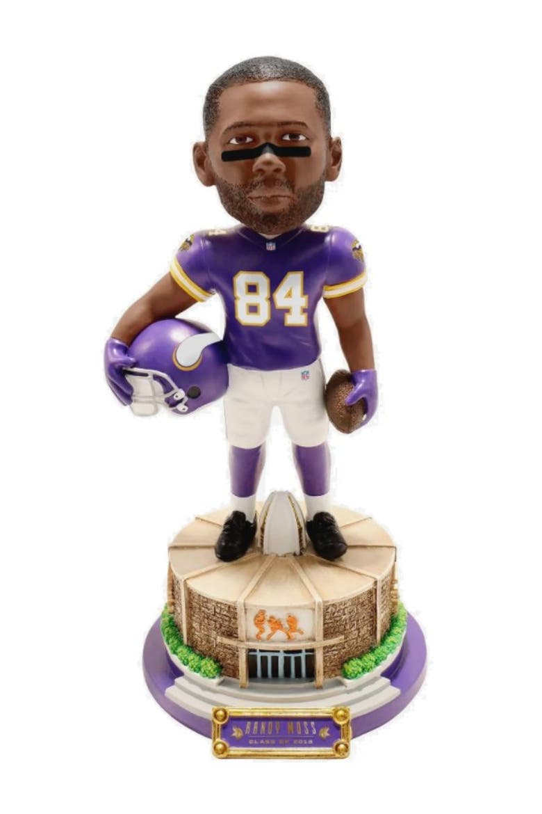 Randy Moss (Minnesota Vikings) Pro Football Hall of Fame Bobblehead, Main, color, Multi-Color