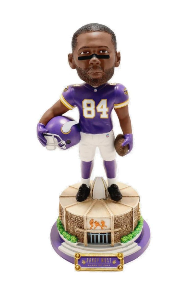 FOCO Randy Moss (Minnesota Vikings) Pro Football Hall of Fame Bobblehead, Main, color, Multi-Color