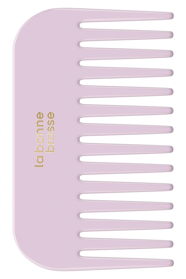 N.01 Small Brush & Mini Detangling Comb Set, Alternate, color, LILAC PINK