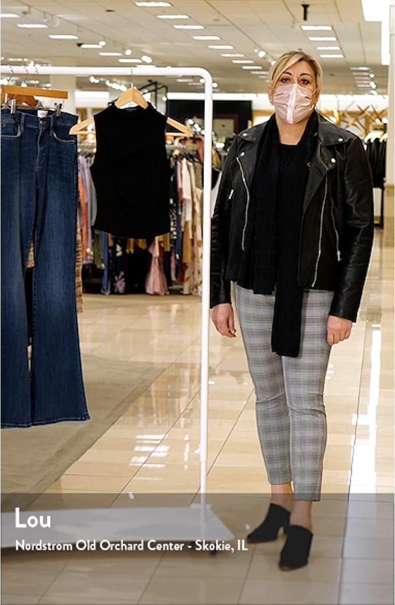 Mock Neck Cutout Sleeveless Sweater, sales video thumbnail