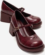 Prologue Shoes Luanda Block Heel Mary Jane Shoes