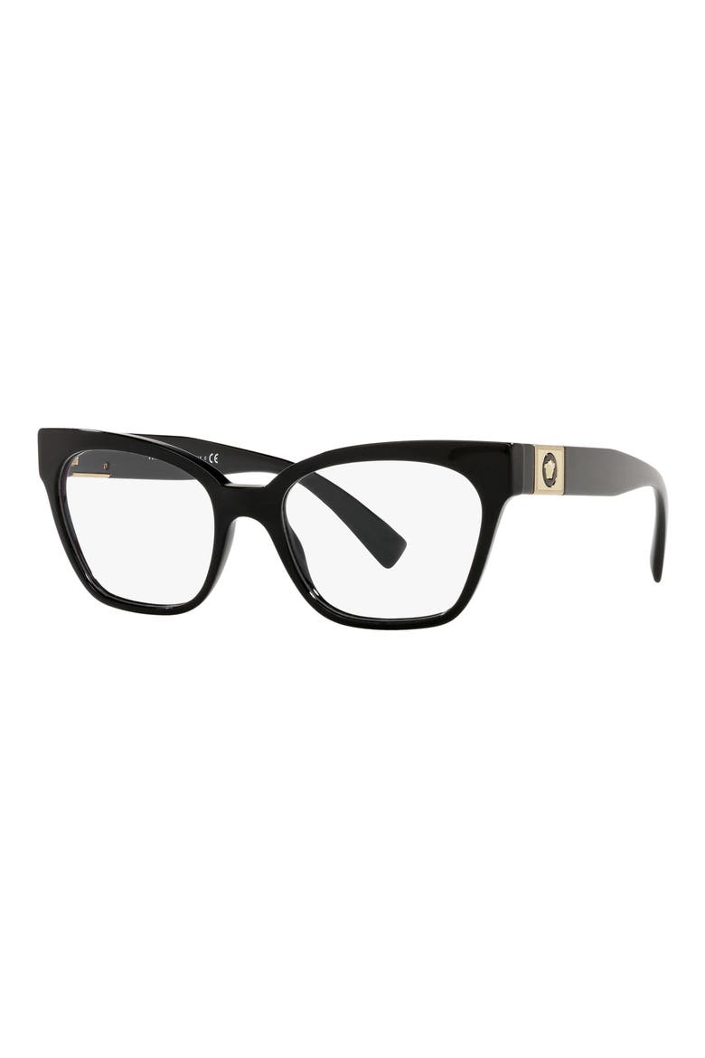 53mm Optical Glasses, Alternate, color, BLACK