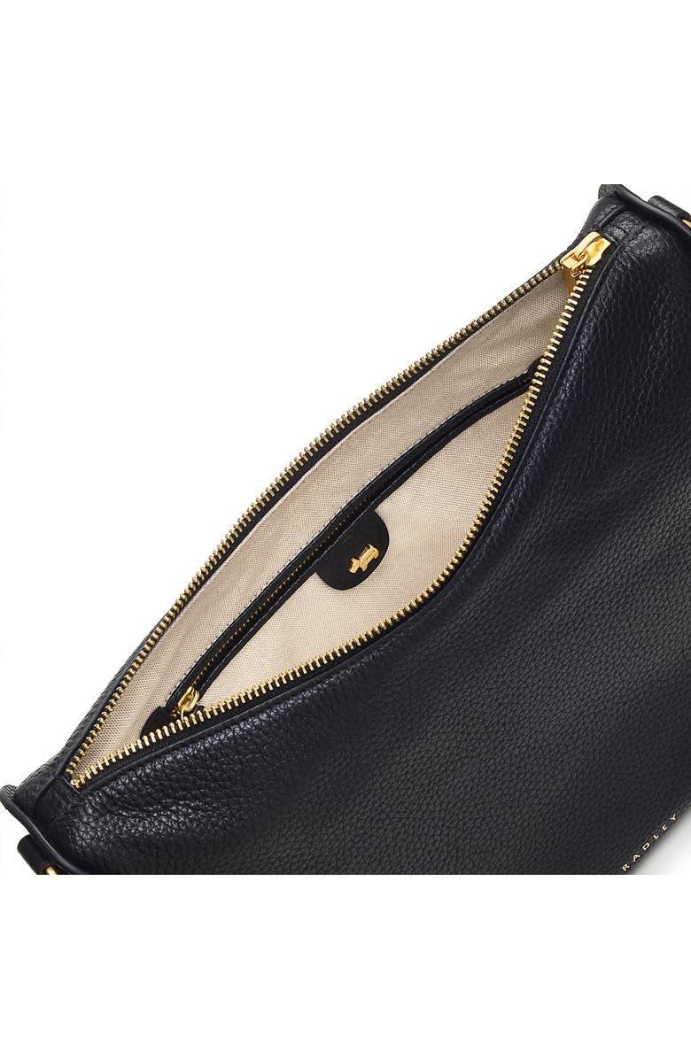Radley Oak Street Medium Ziptop Crossbody, Alternate, color, Black