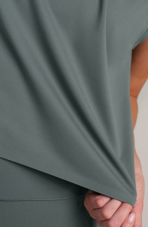 Rhone Serene Crop Performance Tank In Gray