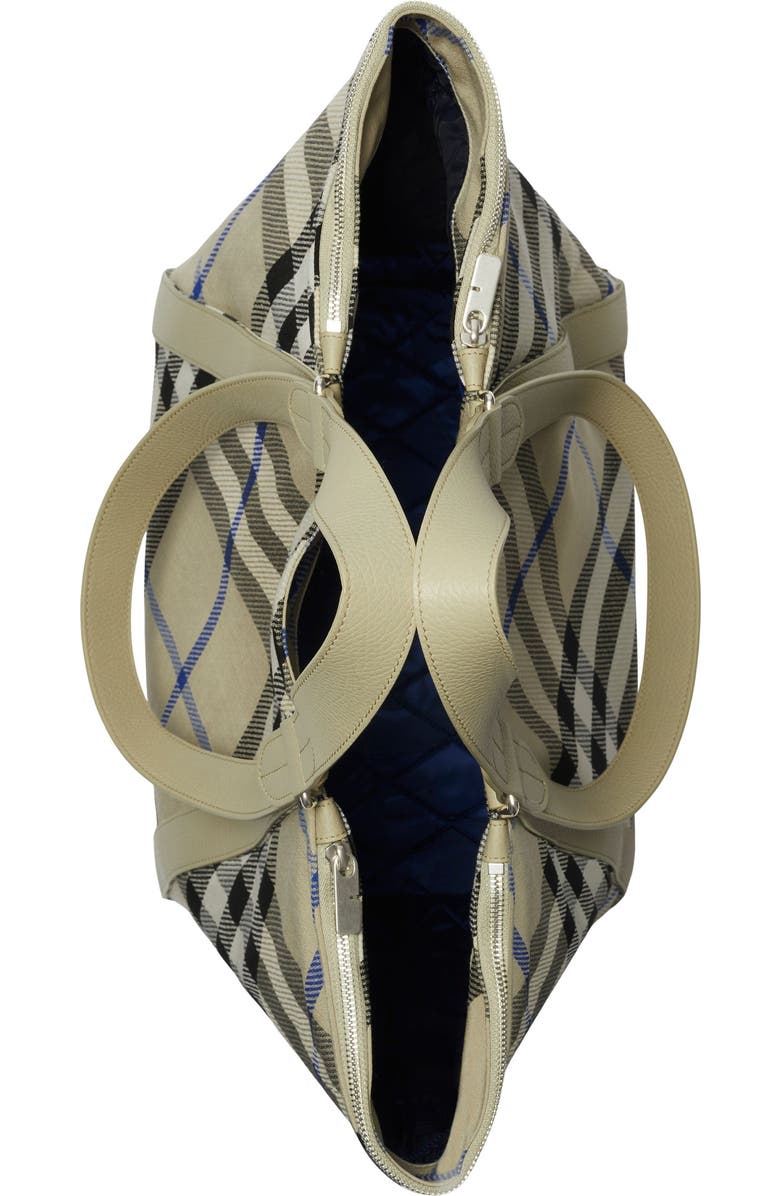 Burberry Festival Jacquard Check Canvas Tote, Alternate, color,