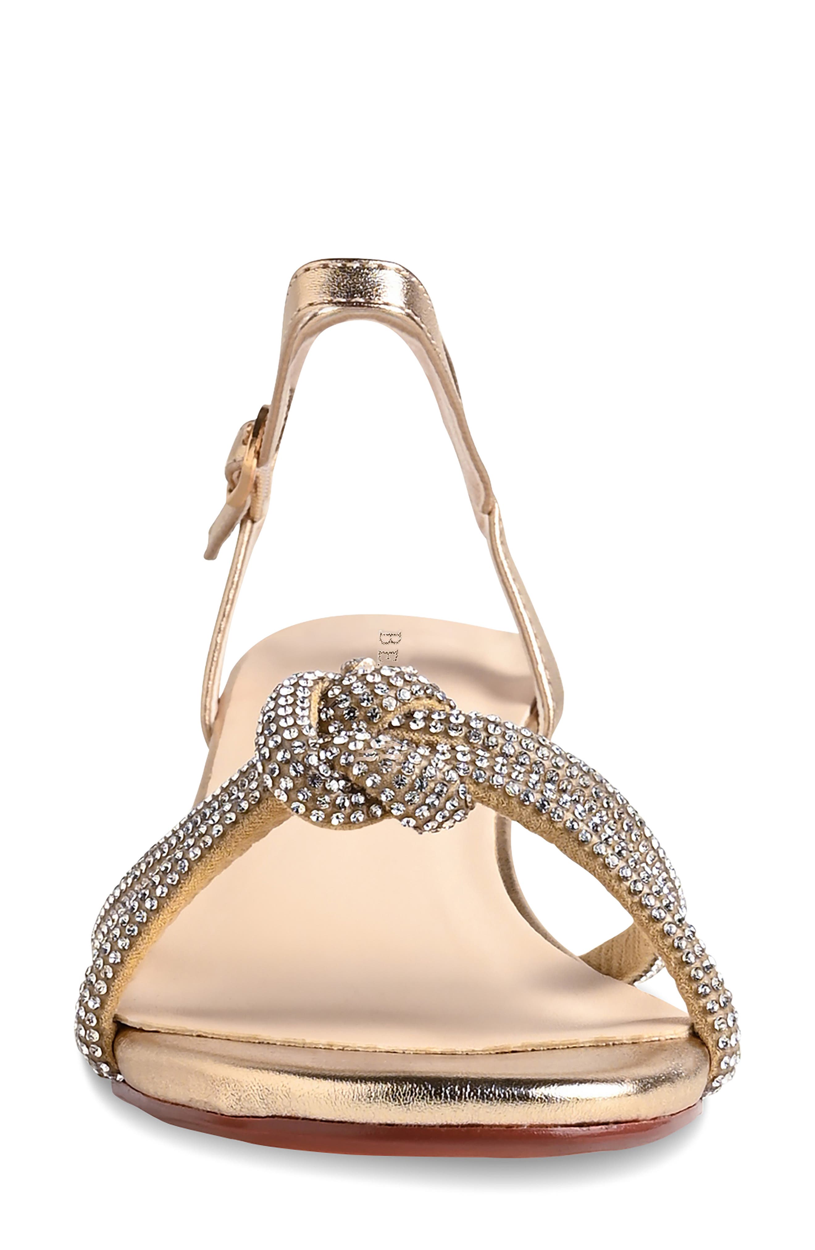 Talulah Kitten Heel Sandal, Alternate, color, GOLD