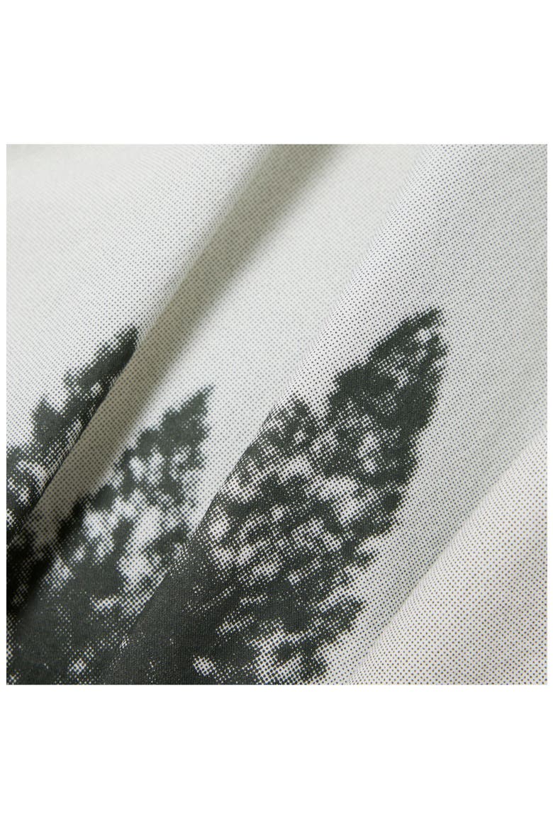 Relaxed Fit Photo Graphic Button-Up Shirt, Alternate, color, FLOUR