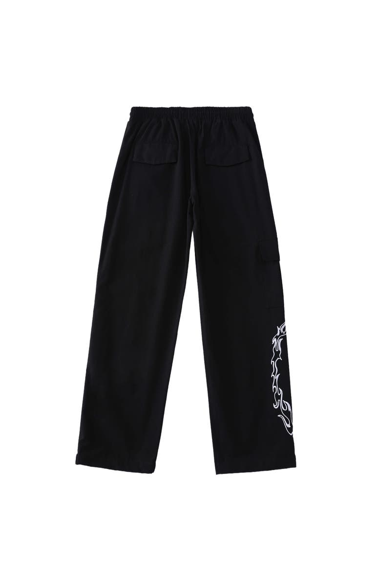 VERYRARE Ripstop Quote Pants, Alternate, color, Black
