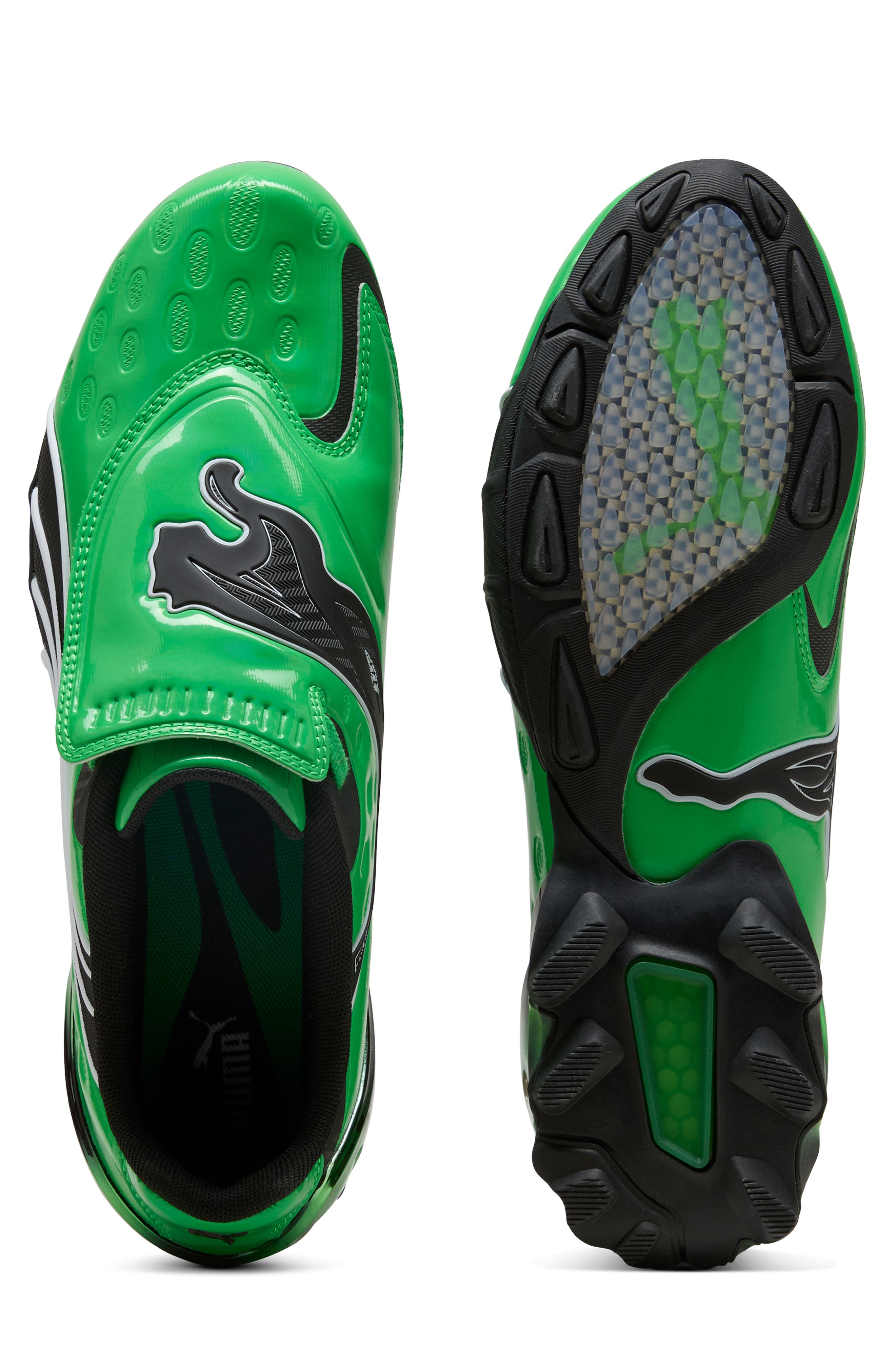 V-S1 Contact Sneaker, Alternate, color, PUMA GREEN/ PUMA BLACK