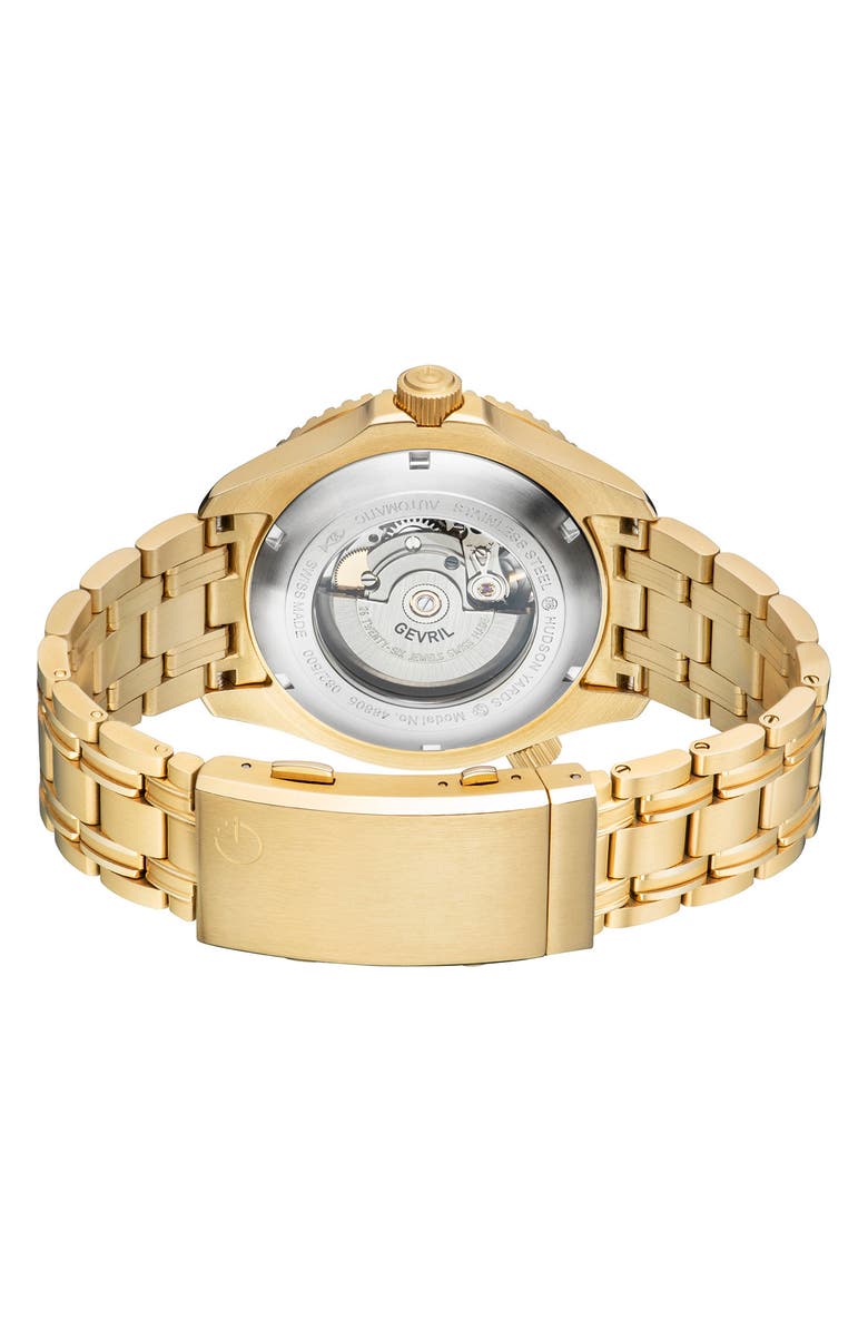 GEVRIL Hudson Yards Bracelet Watch, 43mm, Alternate, color, 