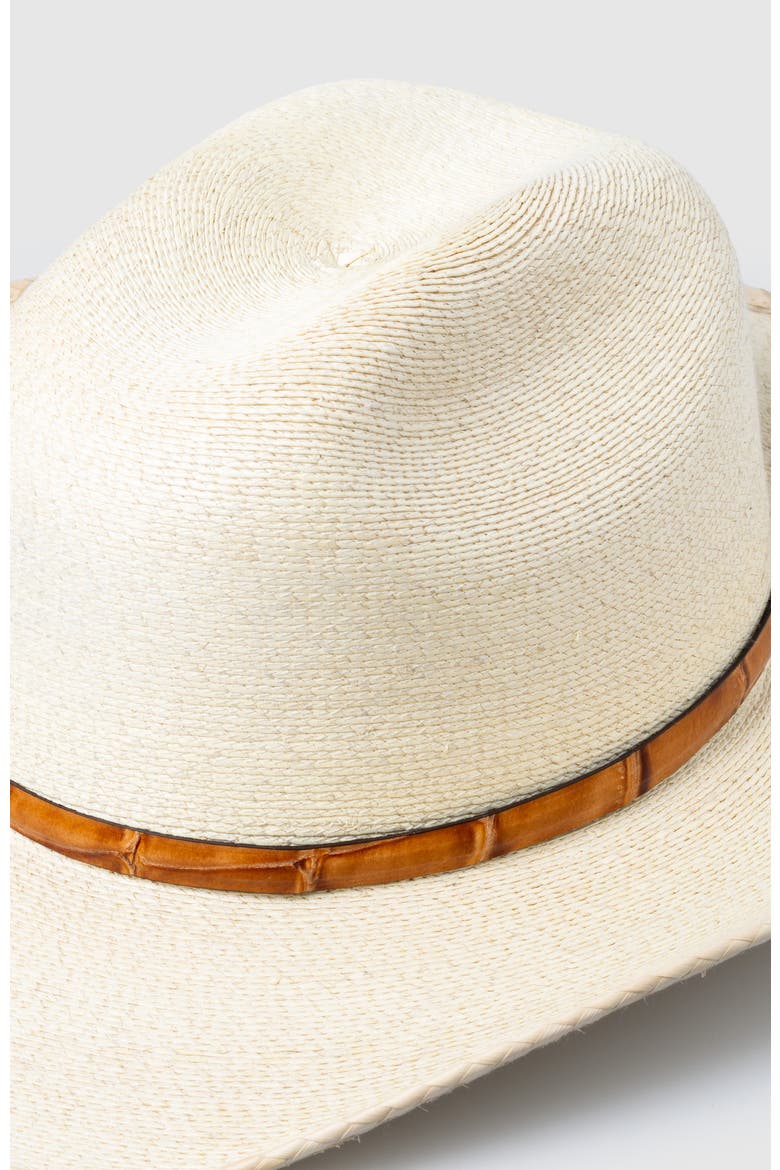 Lumina Sky  Handwoven Straw Sun Hat - Bohemian Summer Cowboy Hat, Alternate, color, Natural / Ochre