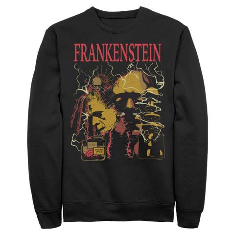 Mens Universal Monsters Abnormal Brain Experiment Sweatshirt